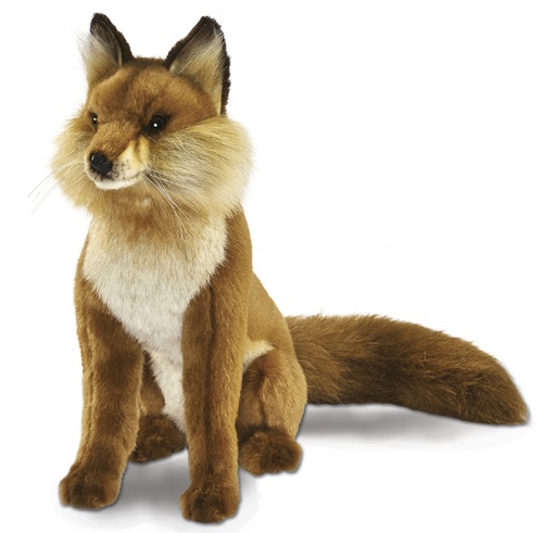 Fox Sitting Soft Toy by Hansa
